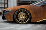 BMW i8 Austin Mahone Rusted by MetroWrapz on Vossen Wheels (VPS-305T) 2016 года
